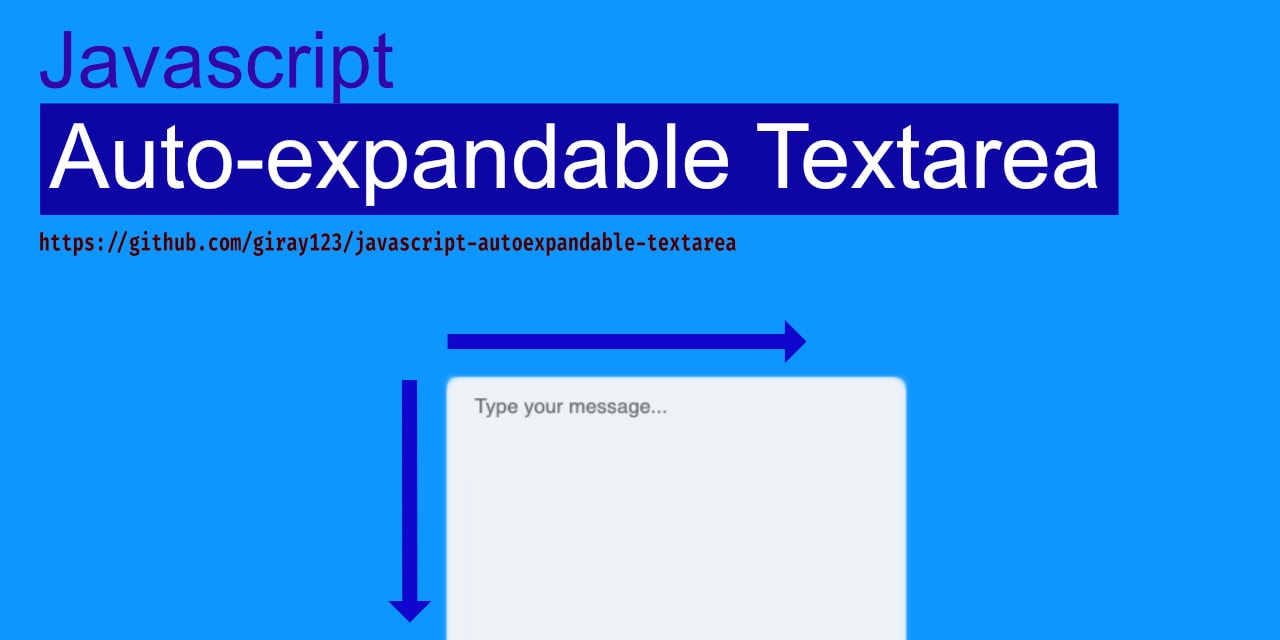 Auto-expandable Textarea